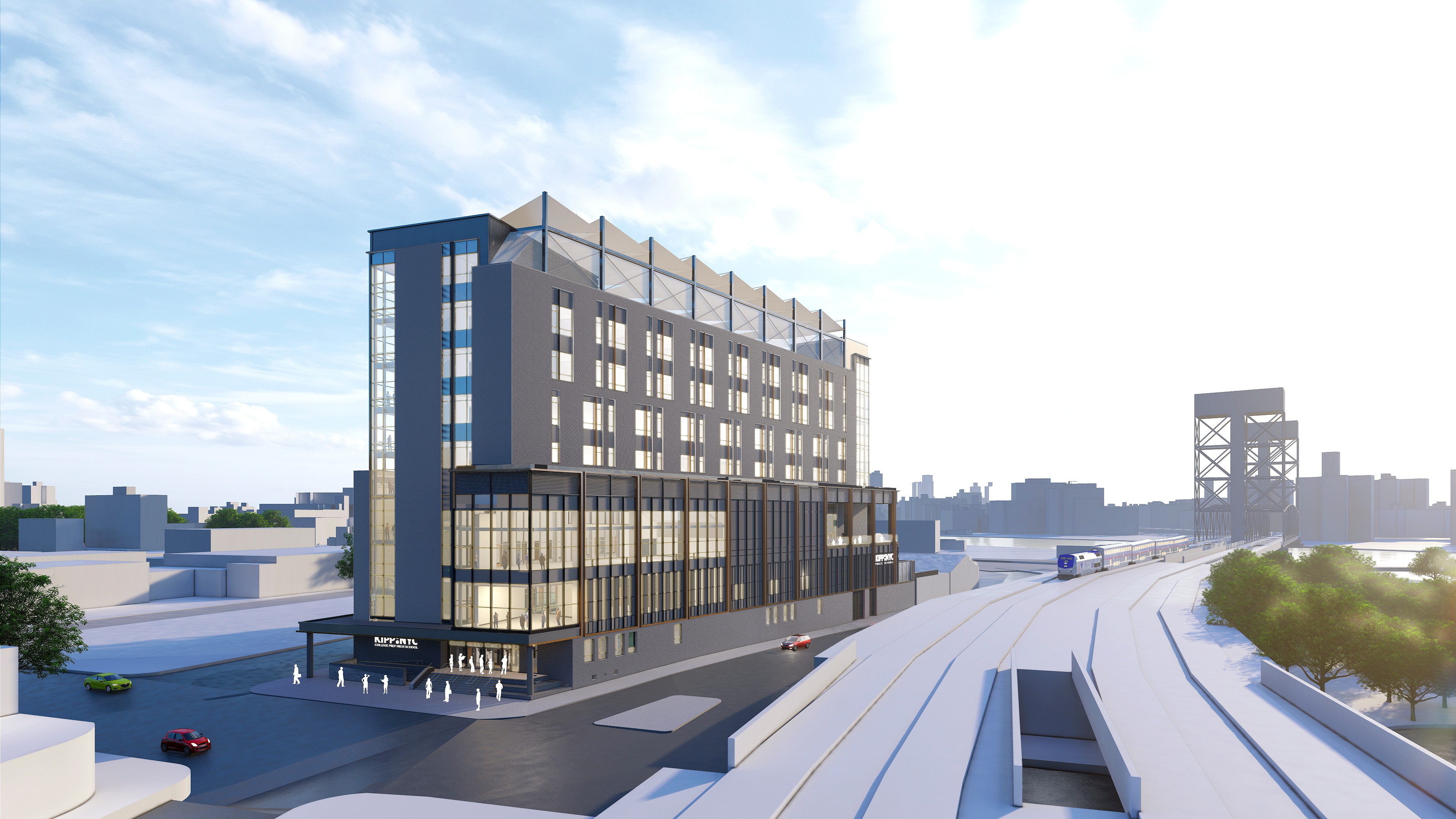Lower School Campus Rendering - 75 West Canal